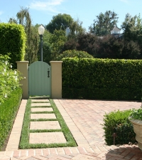 Turf Entry Walkway